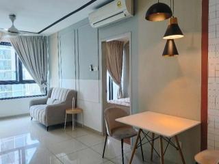 Fully furnished one bedroom with a private bathroom for rent@ M Vertica KL City Residences