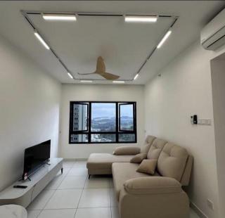 One bedroom with a private bathroom fully furnished studio unit for rent @ One Menerung Condominium