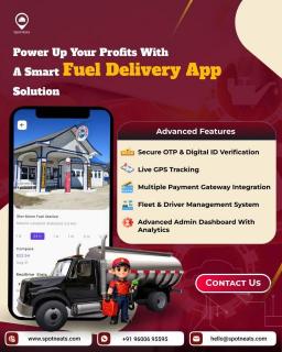 Start an On-Demand Fuel Delivery Business with SpotnEats