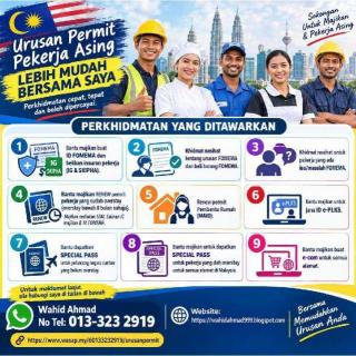 URUSAN PERMIT PEKERJA ASING & PELANCONG - ONE STOP CENTER