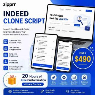 Can Zipprr’s $490 Indeed Clone build a niche job board?