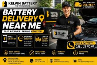 Emergency Car Battery Delivery Near Me – Kelvin Battery