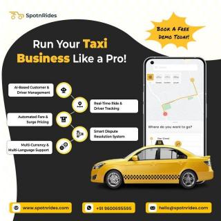 Revolutionize Your Taxi Business with SpotnRides AI Uber Clone App