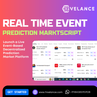 Start Your Event Forecast Platform With Prediction Markets Script | Free Consultation Offer