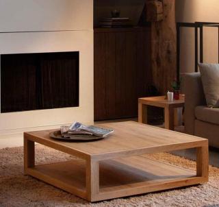 Square Coffee Table -MajesTEAK Furniture.