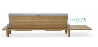 Teak Low Daybed -Plank Design