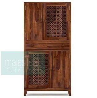 Teak Designer Shoe Rack