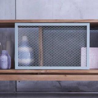 Teak Metal Tv Cabinet -Zoro