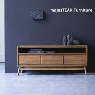 Teak Wood TV Stand -Vintage Design