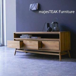 Teak Wood TV Stand -Vintage Design