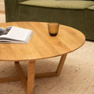 Teak Round Coffee Table