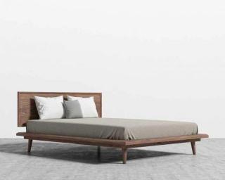 Modern Teak Bed Frame TBF-006