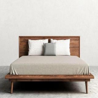 Modern Teak Bed Frame TBF-006