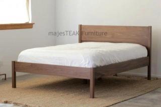 Orchid Teak Wood Bed Frame