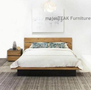 Reclaimed Teak Bed Frame