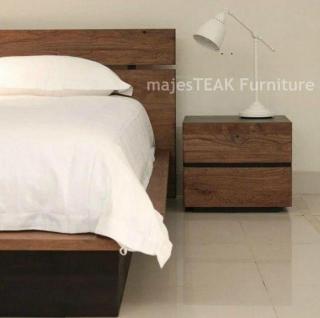Reclaimed Teak Bed Frame