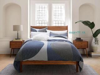 Teak Wood Bed -Meng Design