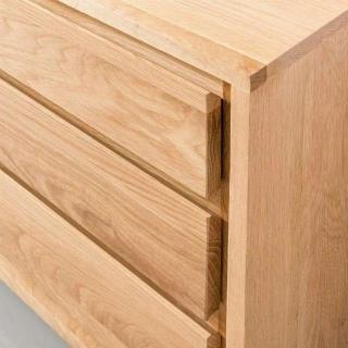 Bedside Table 3Drawer -Zeneth