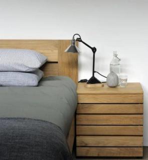 Bedside Table Teak -Altar 3 Drawers