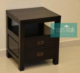 Teak Bed Side Table -Wan Design