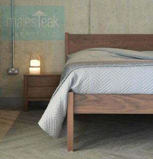 Teak Bedside Table -Orchid
