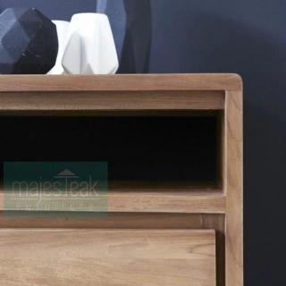 Teak Vintage Bedside Table