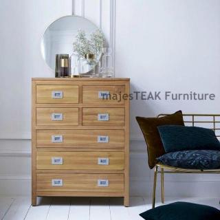 Teak Chest Drawers -Tall