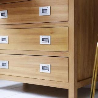 Teak Chest Drawers -Tall