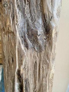 Rustic Teak Wall Mirror -Natural