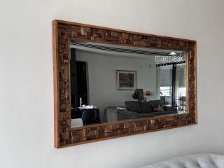 Teak Reclaimed Wall Mirror