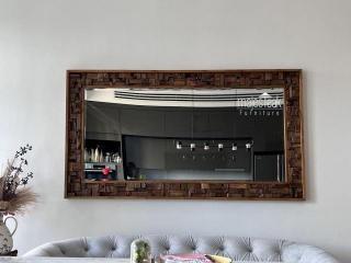 Teak Reclaimed Wall Mirror