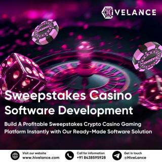 Scalable Sweepstakes Casino Website Development with Community Jackpot Features