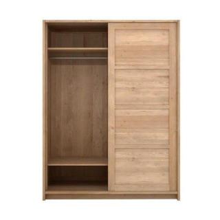 Teak Wood Wardrobe – 2 Door