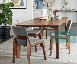 Angular Dining Table Teak