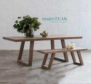 Solid Teak Table -Stout Design.