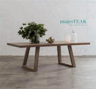 Solid Teak Table -Stout Design.