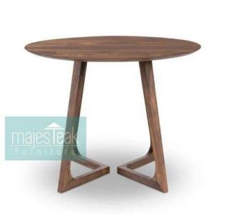 Teak Round Dining Table -Zesto