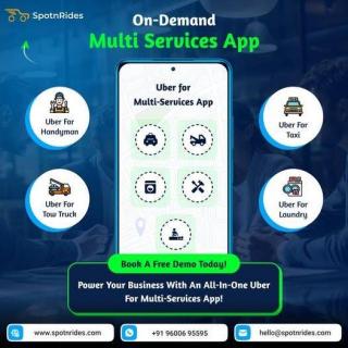 Build Your All-in-One Uber for Multi Services App with SpotnRides
