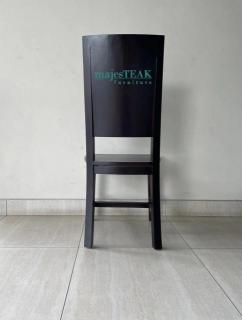Tall Back Teak Chair -Solid Back
