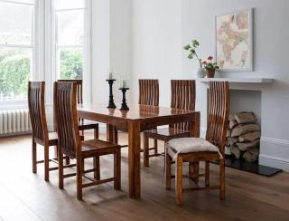 Teak Dining Chair -Solid Design
