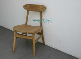 Teak Solid Dining Chair -Mesh