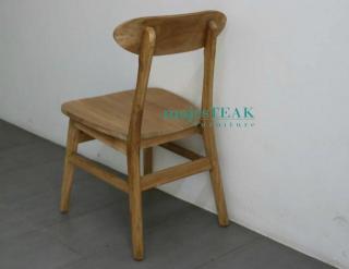 Teak Solid Dining Chair -Mesh