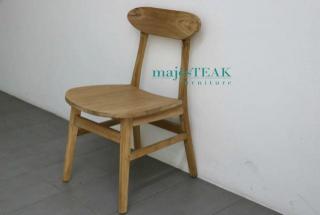 Teak Solid Dining Chair -Mesh