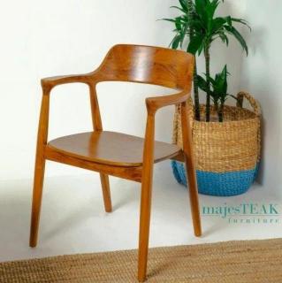 Wooden Teak Chair -Ricky Design